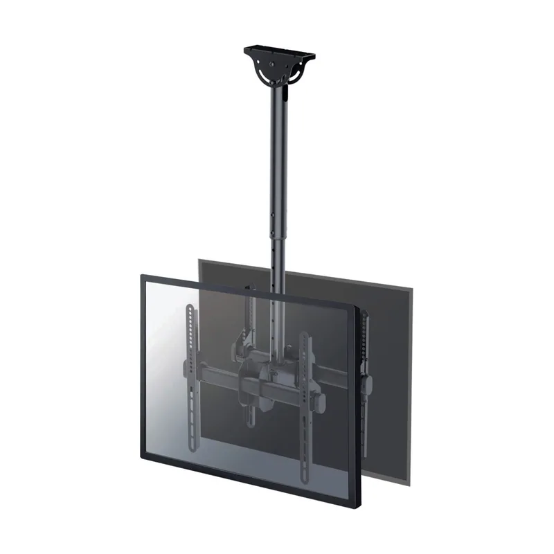 Neomounts NewStar NM-C440DBLACK TV/Monitor Ceiling Mount for 32"-60" Screens Back to Back