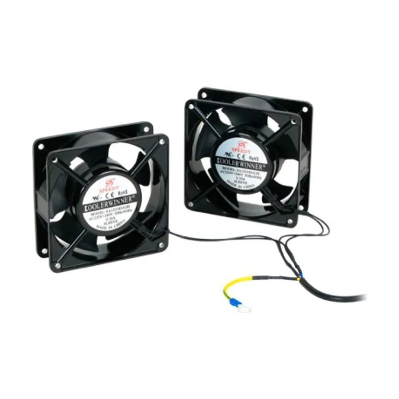 Phasak Pack 2 ventiladores para armario rack de pared