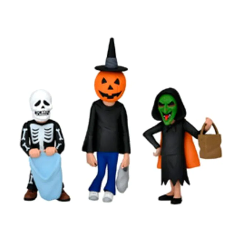 National Entertainment Collectibles Assoc. Toony Terrors Trick Or Treaters Pack 3