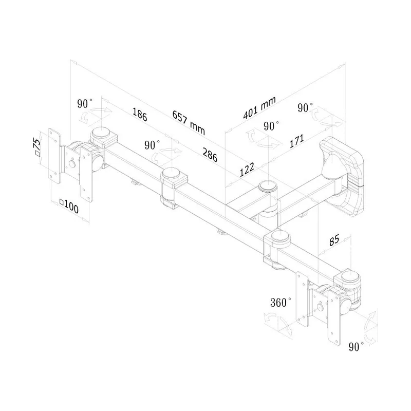 Neomounts NewStar FPMA-W960D