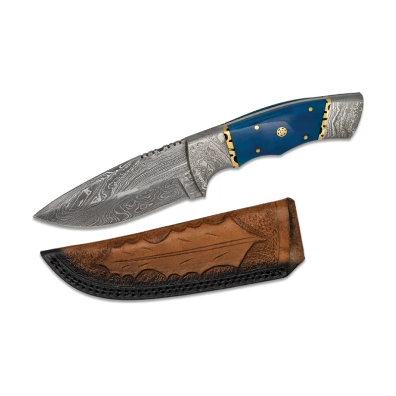 Tole 10 Imperial Cuchillo Damasco Hueso