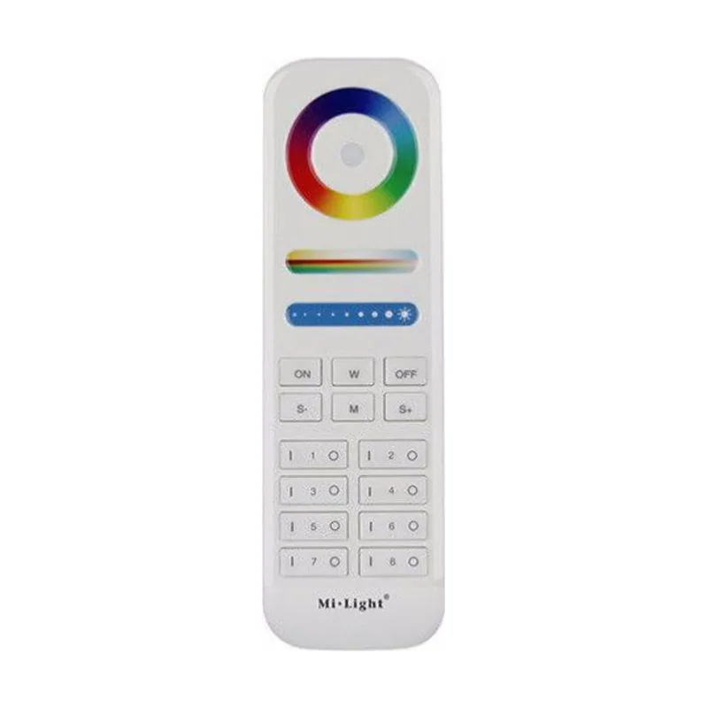 MiBoxer Mando Inalambrico Rgb+cct 8zonas Rf