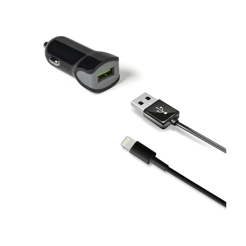 Celly CCUSBLIGHT cargador de dispositivo Universal Negro Encendedor de cigarrillos Auto