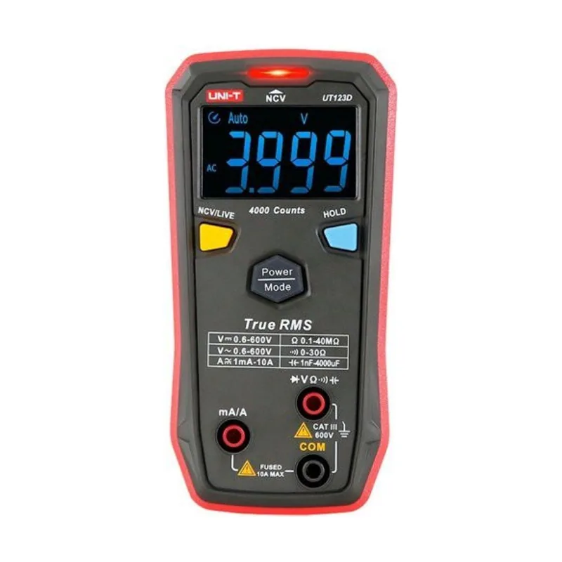 UNI-T Multimetro Digital Inteligente Automatico Ut123d