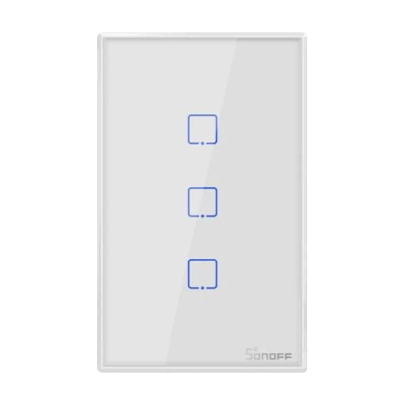 Sonoff T2 3 Canales Interruptor