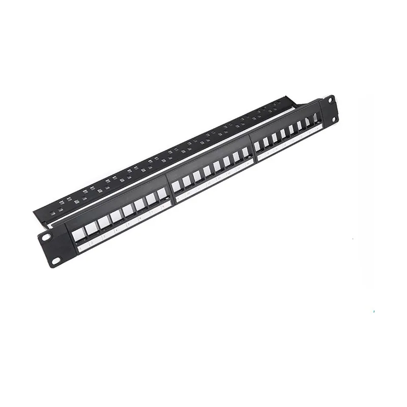 Pepegreen Panel pg 24p patchpanel 1u sin conectores keysto