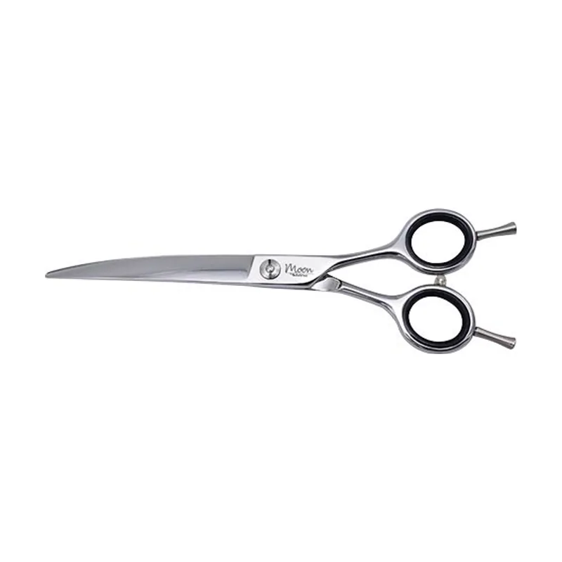 Ibañez Tijera Microdentada Curva Moon 18 cm