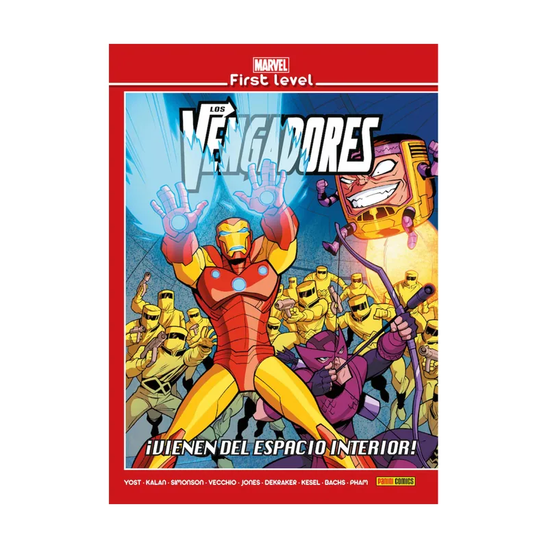 Panini Marvel first level 12 los vengadores â¡vienen del espacio interior!