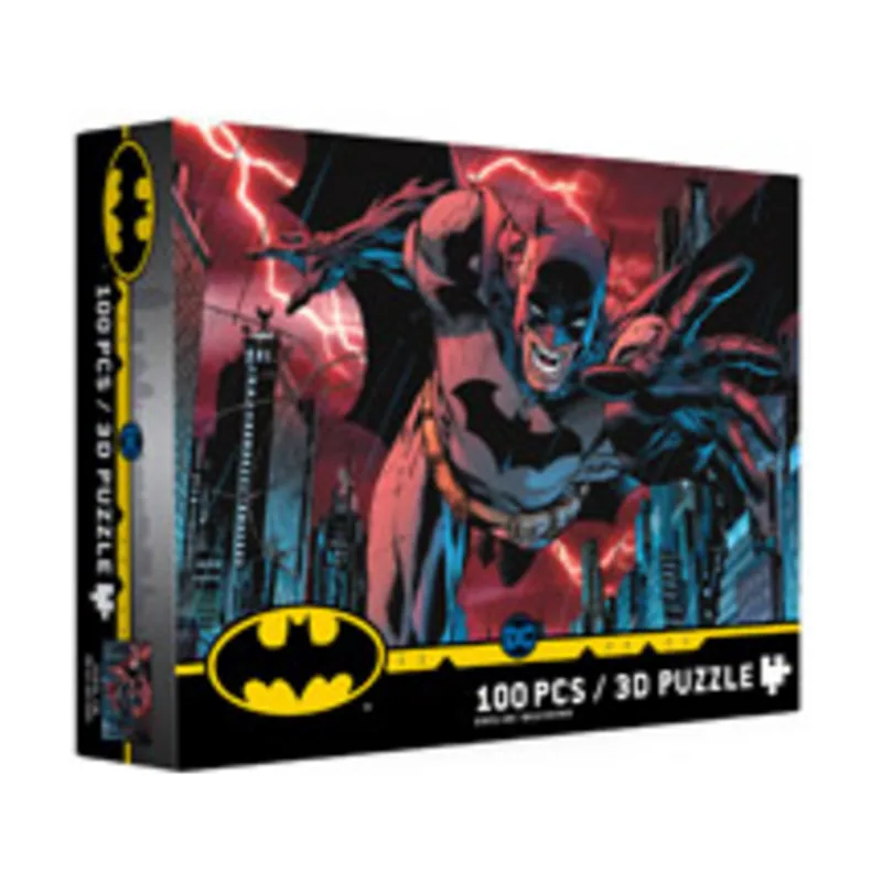 SD Toys Puzle 100 Efecto 3D Batman Ciudad Universo Dc