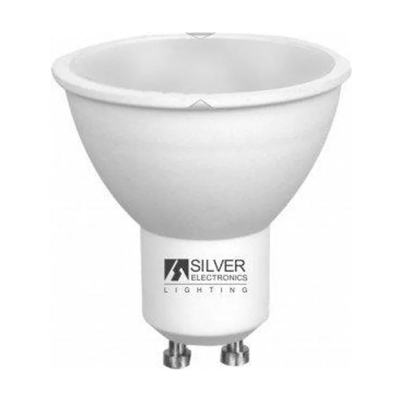 Silver Bombilla LED GU10