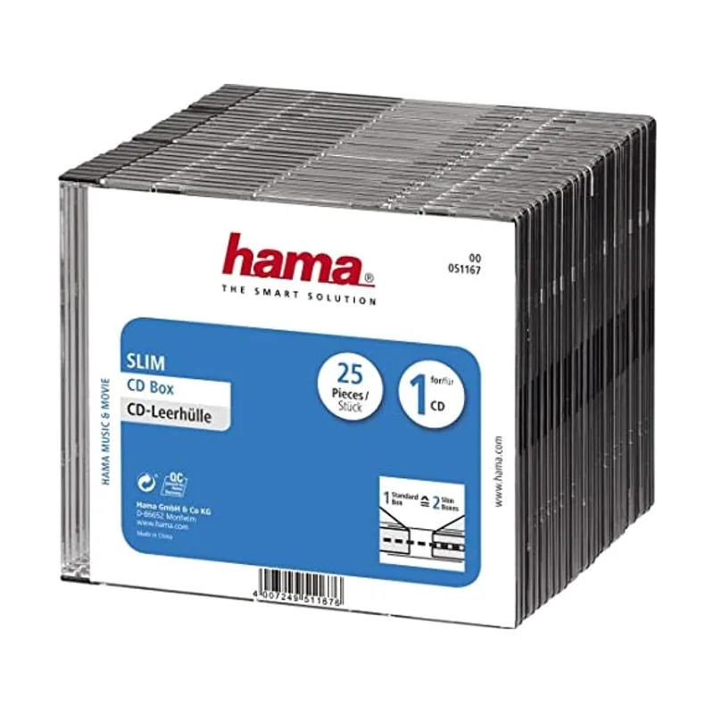 Hama Estuche delgado para CD