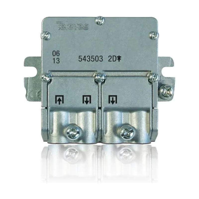 Televes Mini-Repartidor TV 2D 5-2400MHz 4,3/4dB EasyF