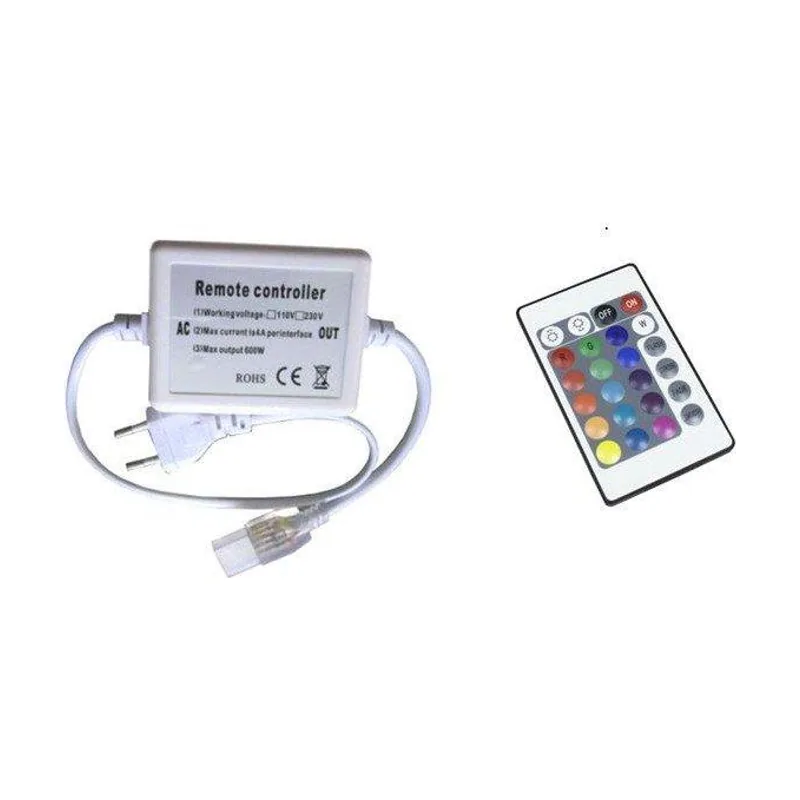 Silver Control Remoto Con Mando Para Tira LED 50mts RGB