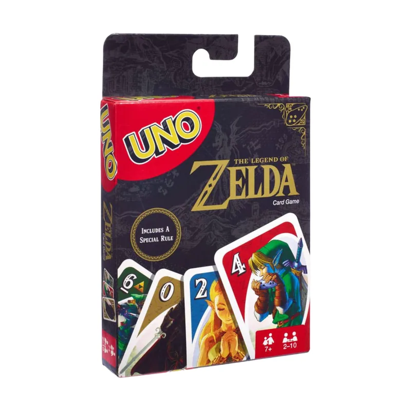Mattel The Legend of Zelda Juego de Cartas UNO European Exclusive