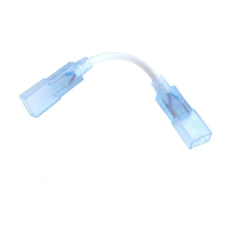 Silver Conector Con Cable Para Tira Led 50mts 1 Bolsa 5 Unid.