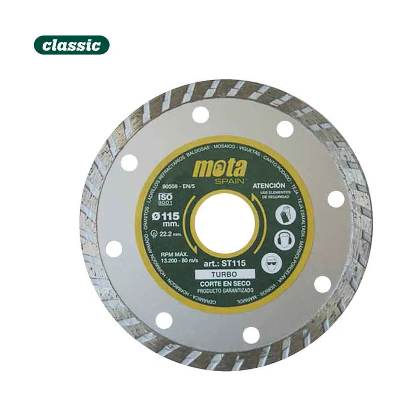 Mota Edp 39656 Disco Diamantado Turbo Clp18 St115-P