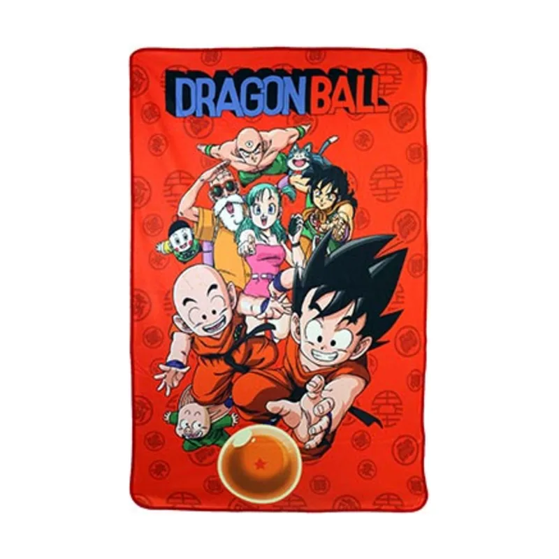 SD Toys Personajes y Bola Dragon Ball Manta Polar 100x150 cm
