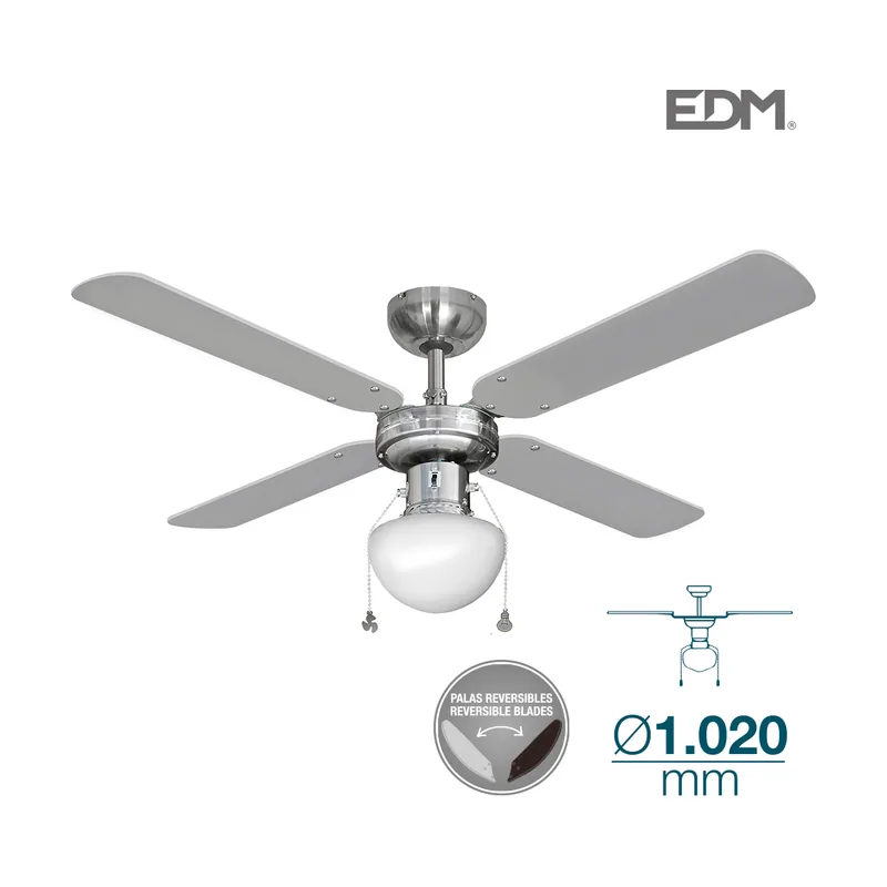 EDM 33801 Ventilador de Techo Modelo Caribe 50W