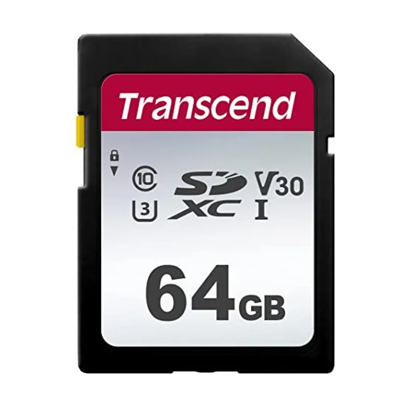 Transcend TS64GSDC300S memoria flash 64 GB SDXC NAND Clase 10