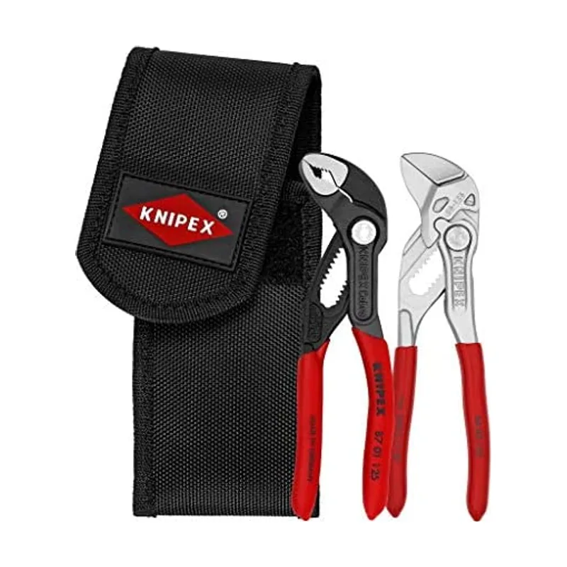 Knipex Juego de alicates mini en portaherramientas para el cinturón 1 x 87 01 125
