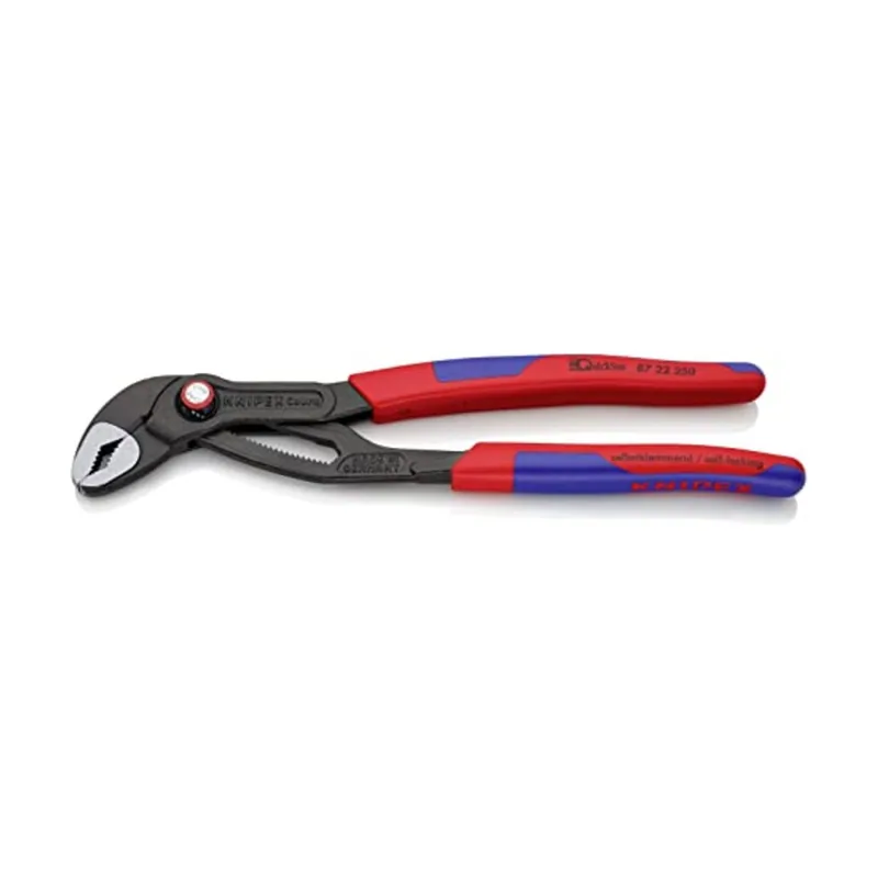 Knipex Cobra® QuickSet Tenaza para bombas de agua gris atramentado