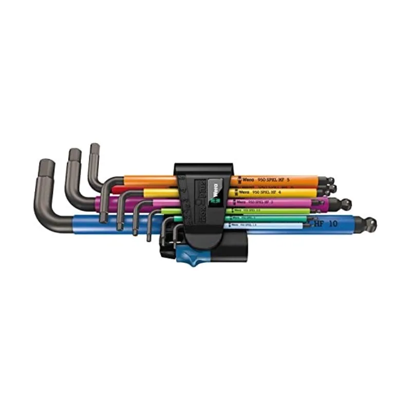 Wera 05022210001 llave hexagonal Juego de llaves allen Métrico 9 pieza s