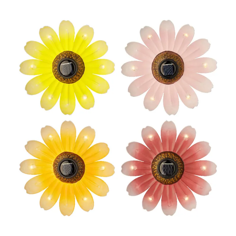 Lumineo Flor Solar Colores Surtidos Ø14x4cm
