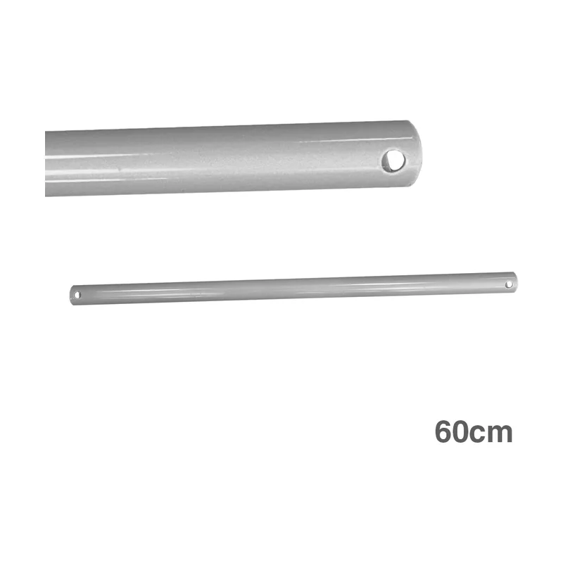 EDM 00976 Tubo Cromado Prolongador para Ventilador Techo