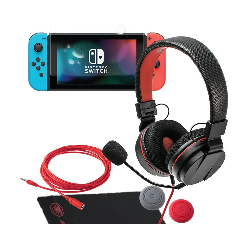Snakebyte Gamer Kit S Sound & Protect Gaming Headset + Bildschirm Schütz + Caps