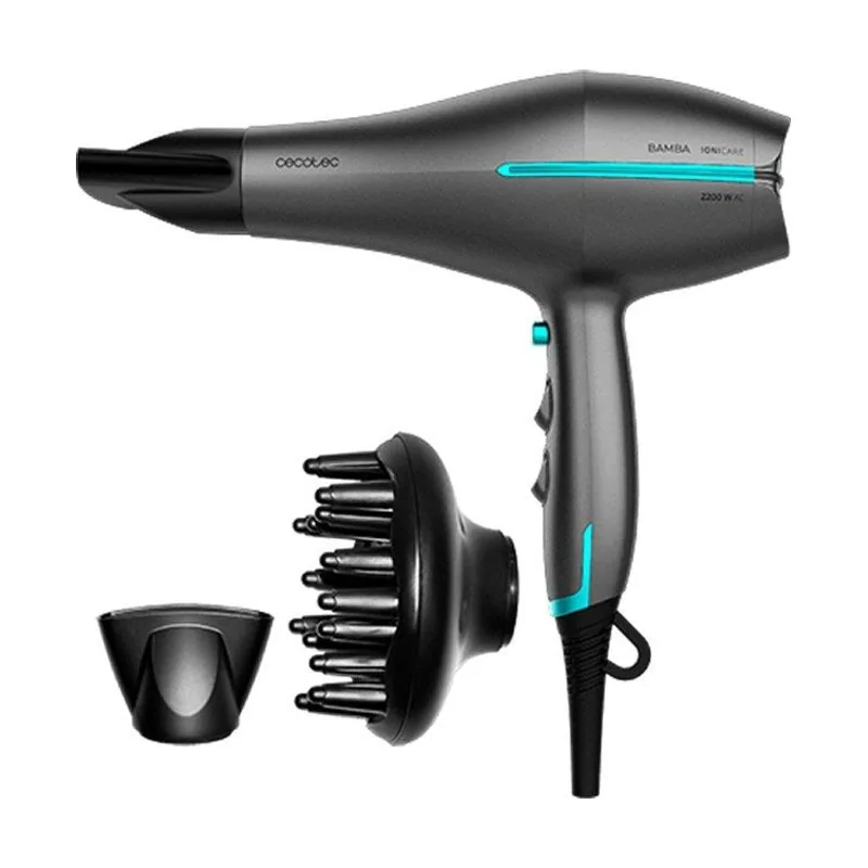 Cecotec Secador de pelo AC de 2200 W de potencia