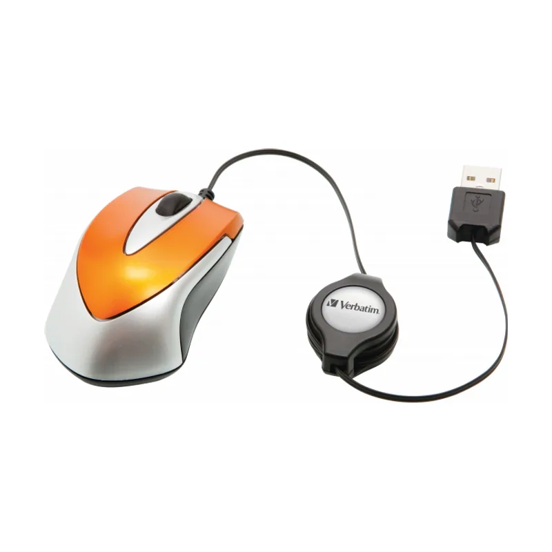 Verbatim Go Mini ratón USB tipo A Óptico 1000 DPI