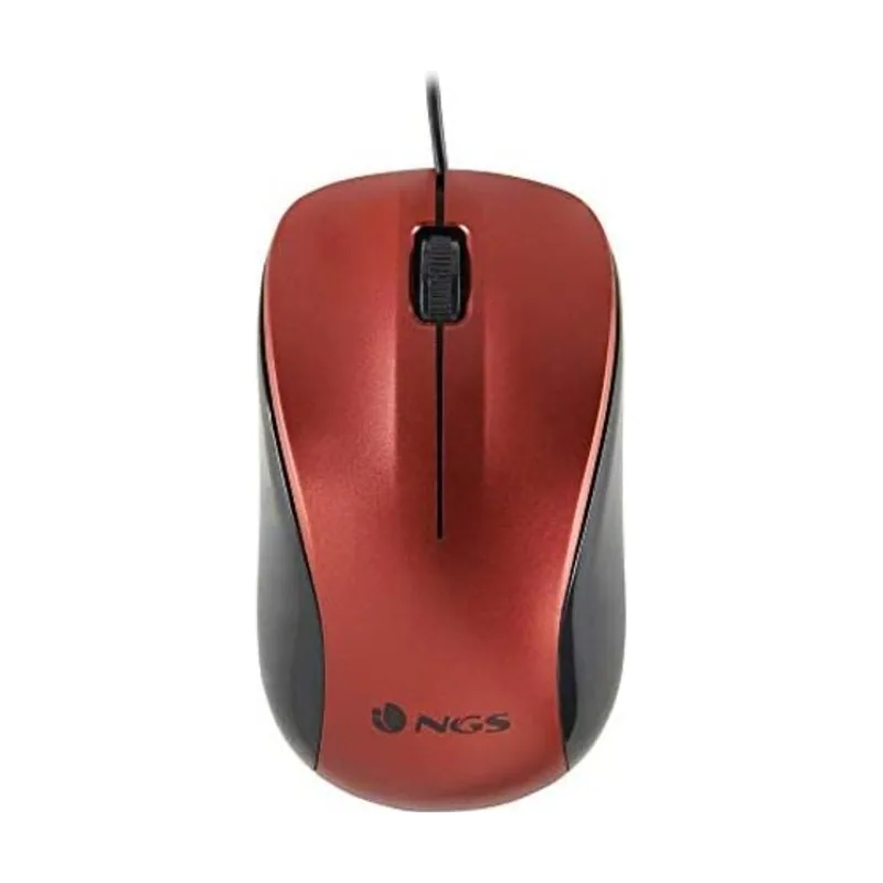 NGS CREW ratón Ambidextro USB tipo A Óptico 1200 DPI