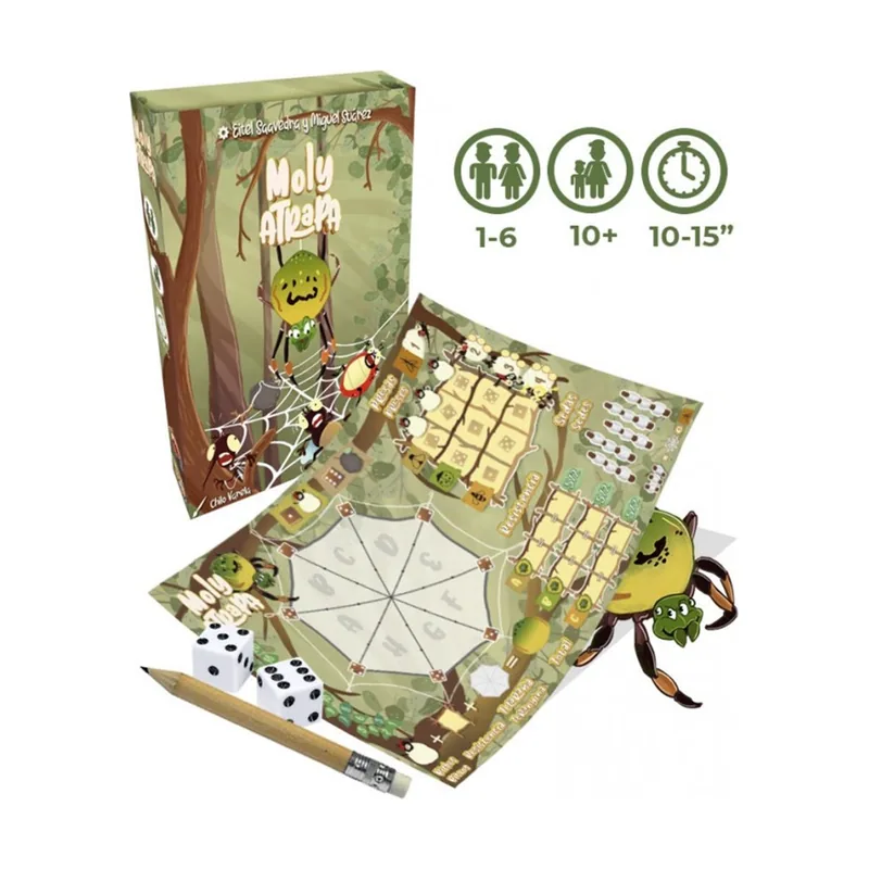 Gdm Juego de Mesa Moly atrapa pegi 10