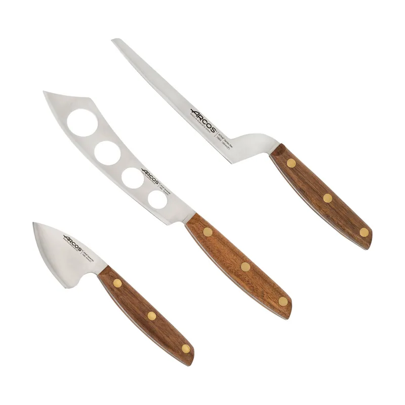 Arcos Set de cuchillos de queso de la serie Nórdika en 3 piezas