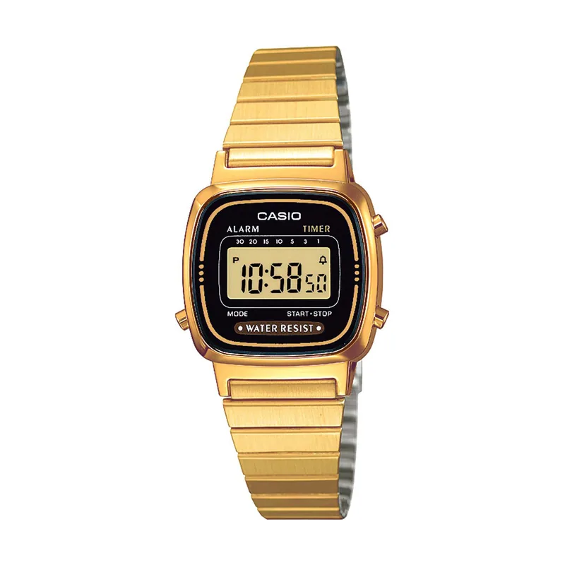 Casio LA670WEGA-1EF Resina correa