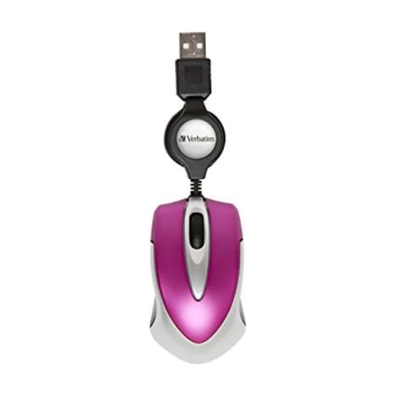 Verbatim Go Mini ratón USB tipo A Óptico 1000 DPI