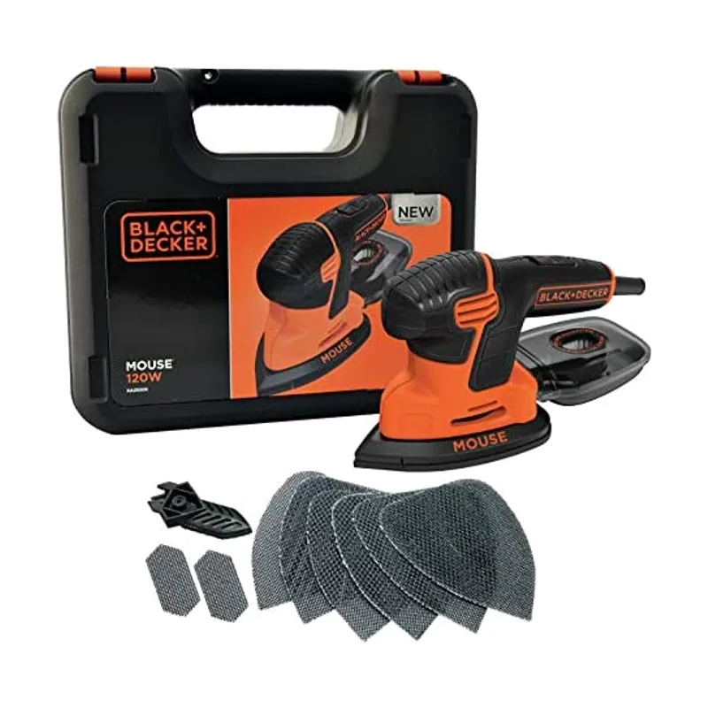 Black+Decker Black & Decker KA2500K Levigatrice Multifunzione Mouse