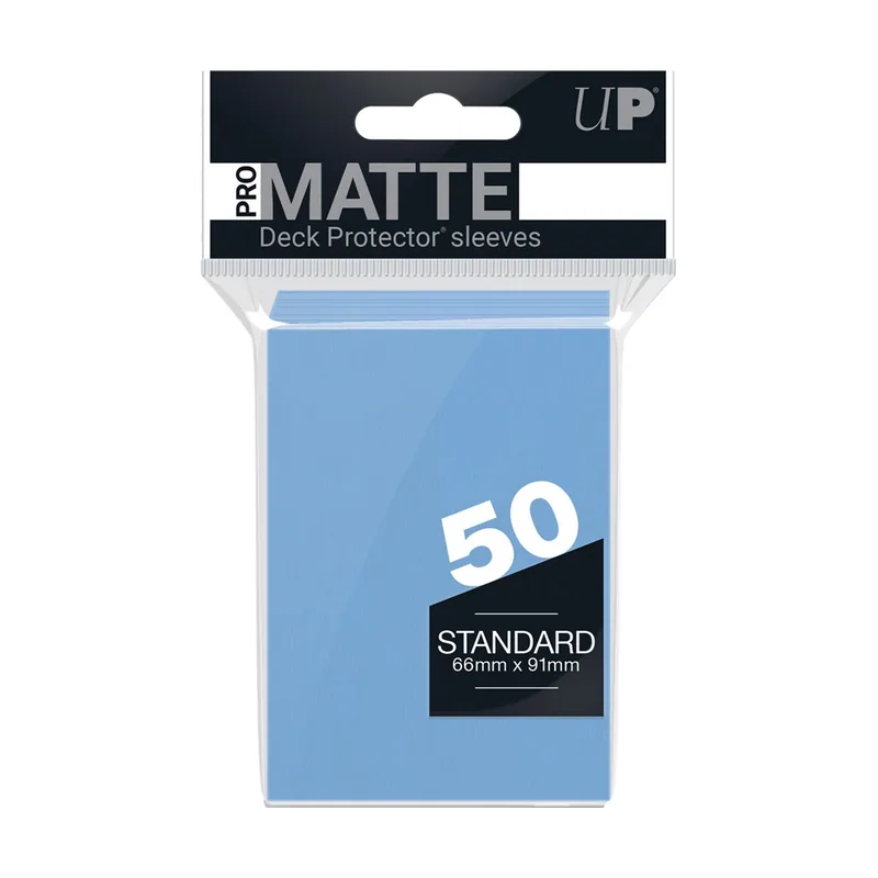 Ultra pro 50 Pro-Matte Light Blue Deck Protector Sleeves