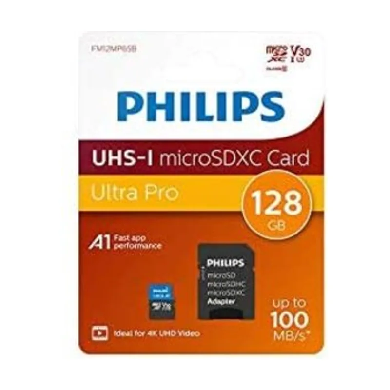 Philips Micro SDXC Card 128GB Class 10