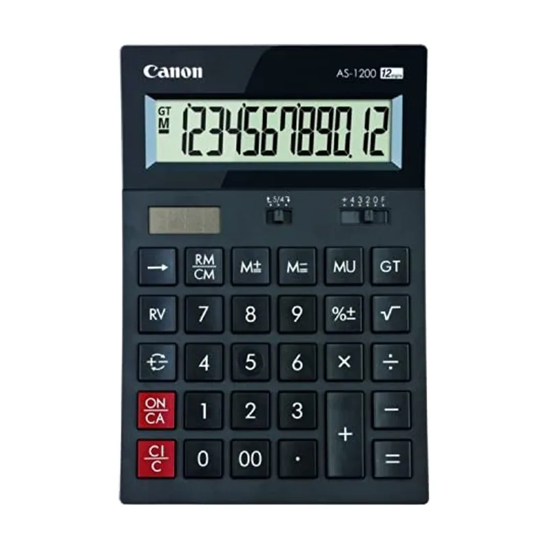 Canon AS1200HB calculadora Escritorio Calculadora básica