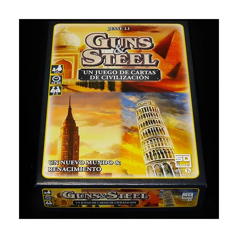 SD Toys GUNS & STELL Un juego de cartas de civilización