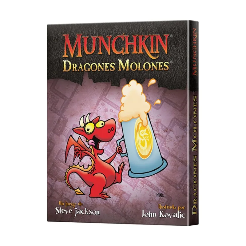 Asmodee Edge Studio Munchkin Dragones Molones