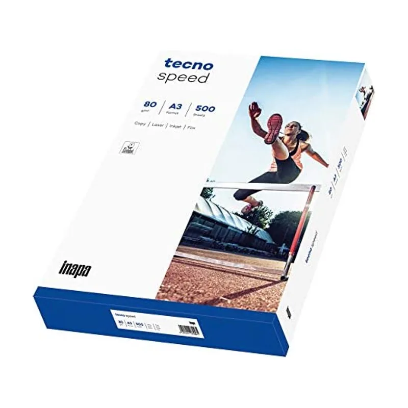 Tecno inapa-tecno speed papel para impresora de inyección de tinta A3 297x420 mm 500 hojas