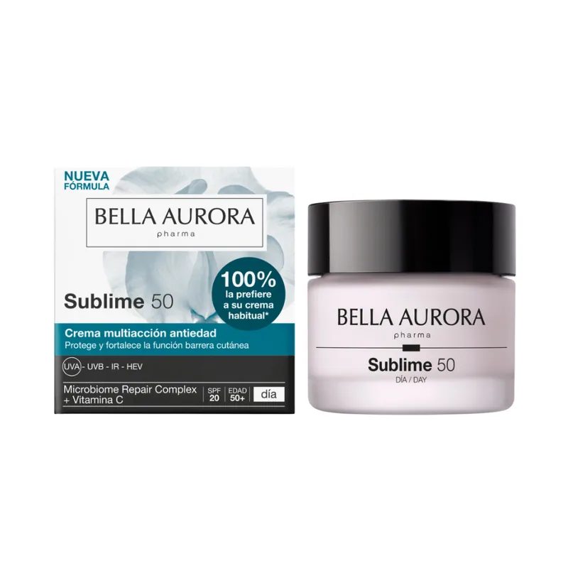 Bella Aurora Sublime 50 Crema Multiacción Antiedad Día 50 Ml