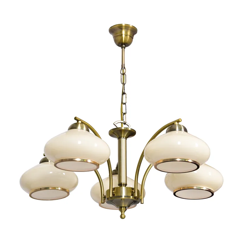 ActiveJet Classic ceiling chandelier pendant lamp RITA Patina 5xE27 for living room