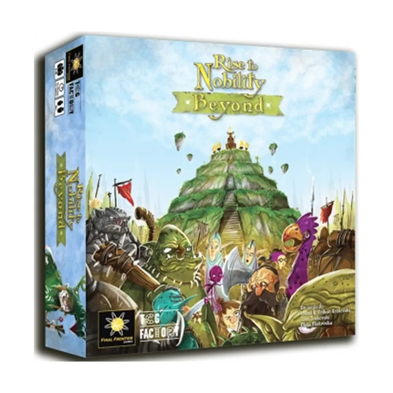 Tcg factory Rise to Nobility Beyond EXPANSIÓN para el juego de mesa Rise to Nobility. Eurogame que añade más opciones