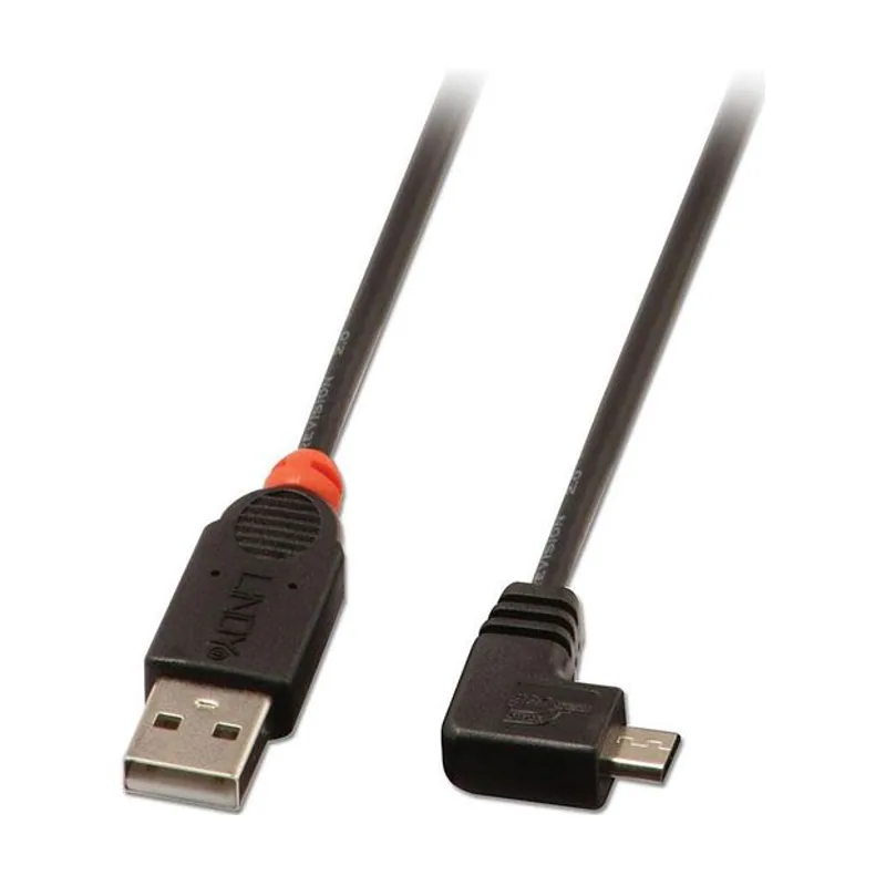 Lindy 31977 cable USB 2.0 2 m USB A Micro-USB B
