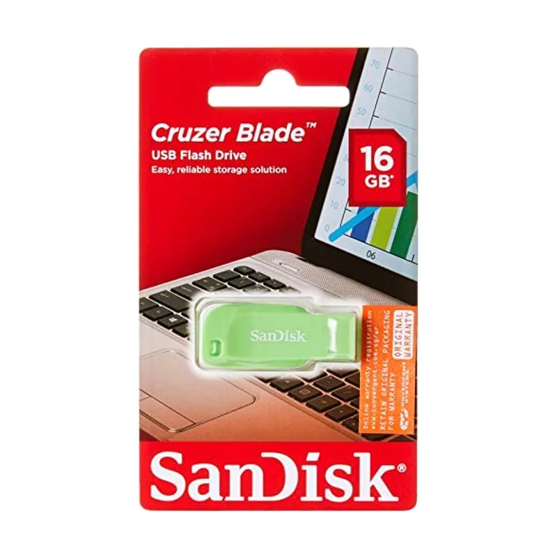 SanDisk SDCZ50C-016G-B35GE 16 GB Cruzer Blade USB Flash Drive