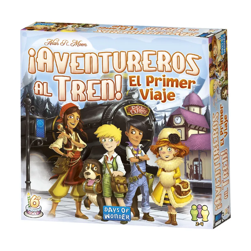 Asmodee ¡Aventureros al Tren! El Primer Viaje