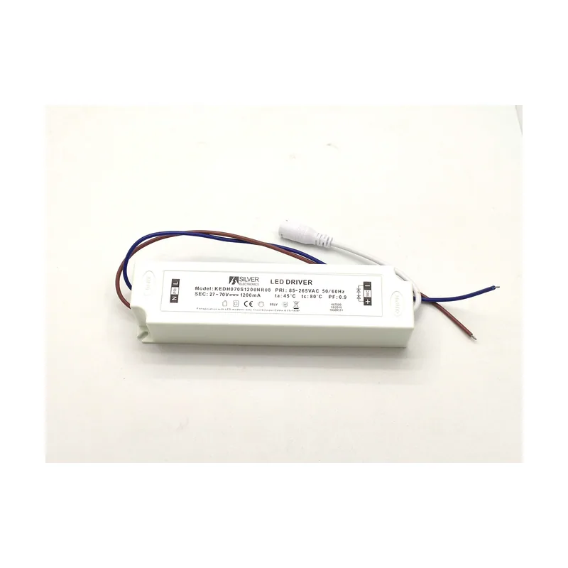 Silver Driver 70W Para Panel LEDs 1200mA Salida 27 A 70Vdc